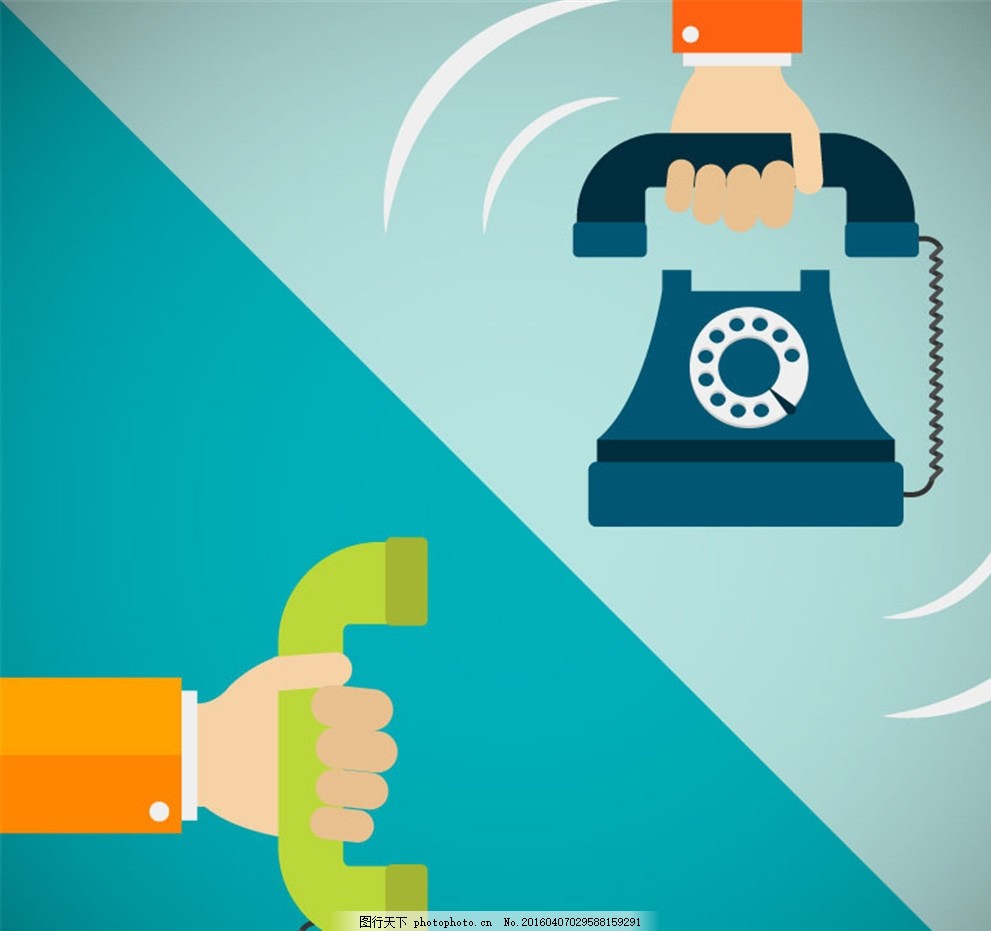 拨打电话广告设计