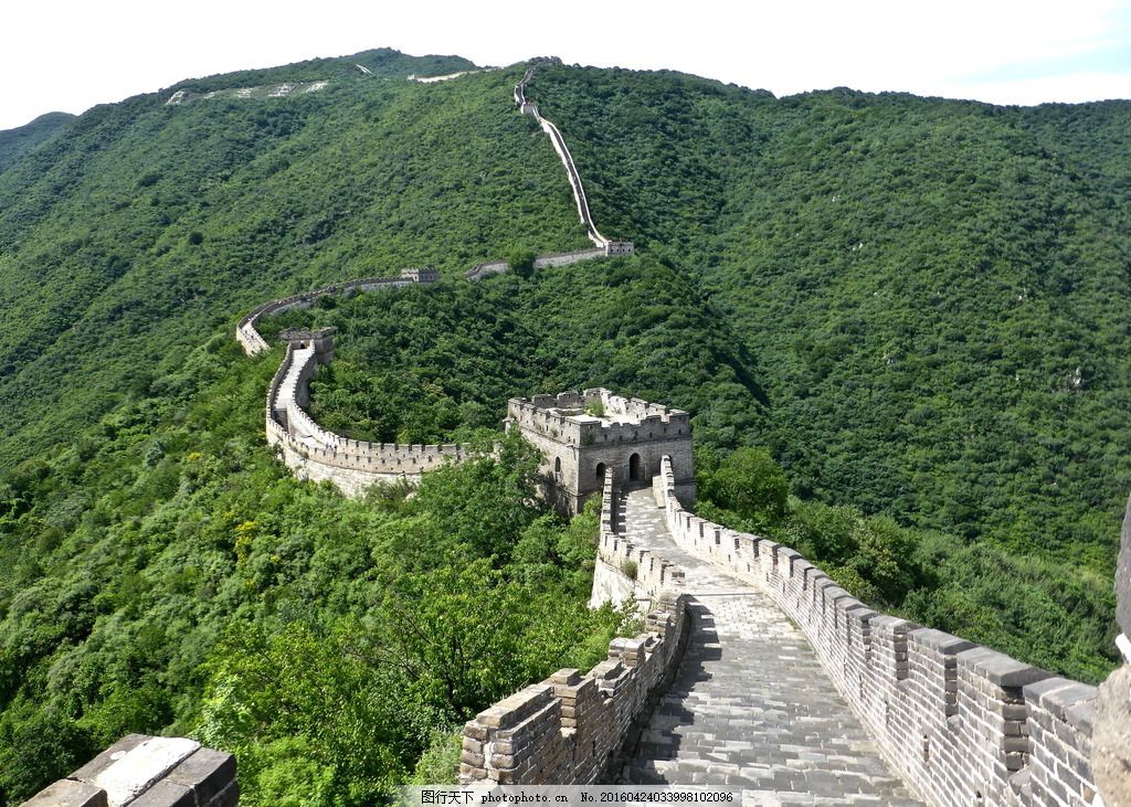 唯美长城 风景 风光 旅行 人文 北京 万里长城 城墙 古迹 摄影图片