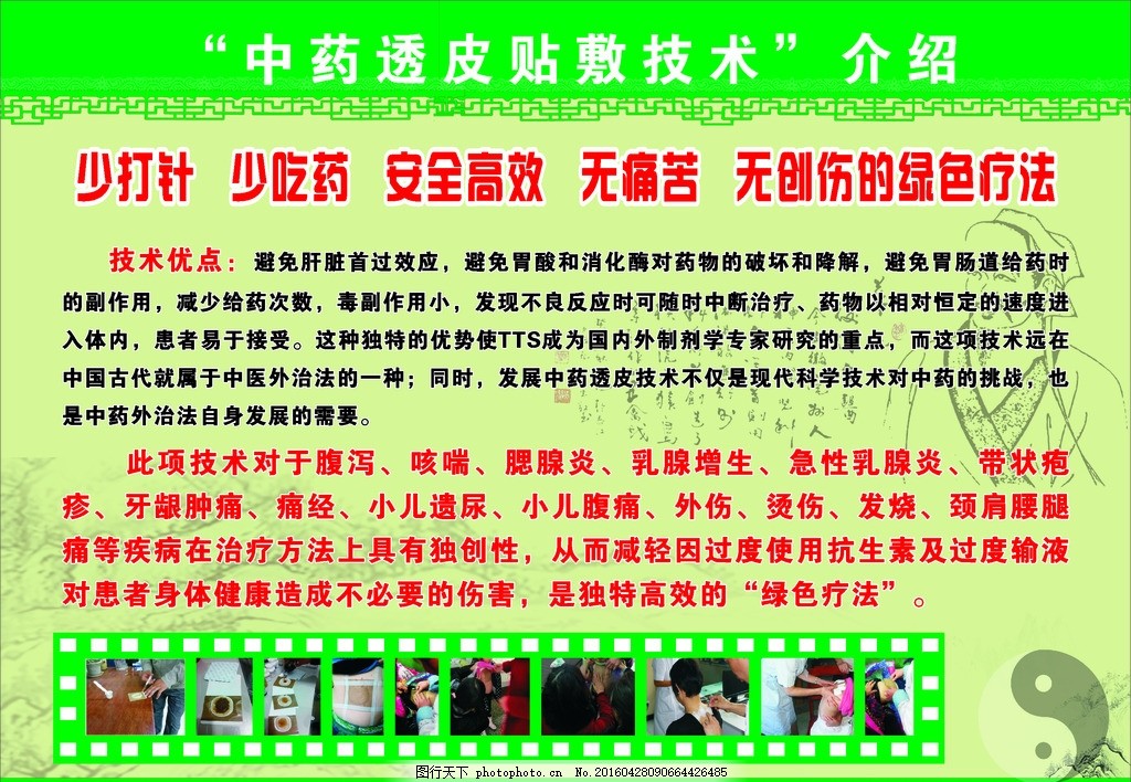 中药透皮贴敷技术