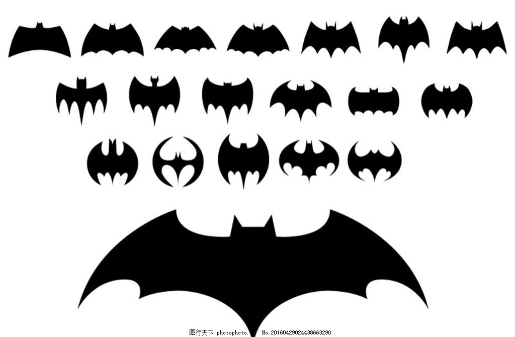 蝙蝠侠标志图片