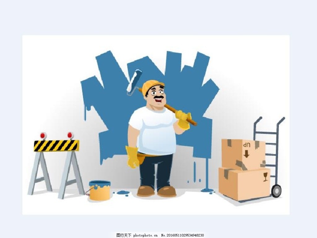 卡通职业人物设计,个人 士兵 嘻哈 白领 蓝领 武