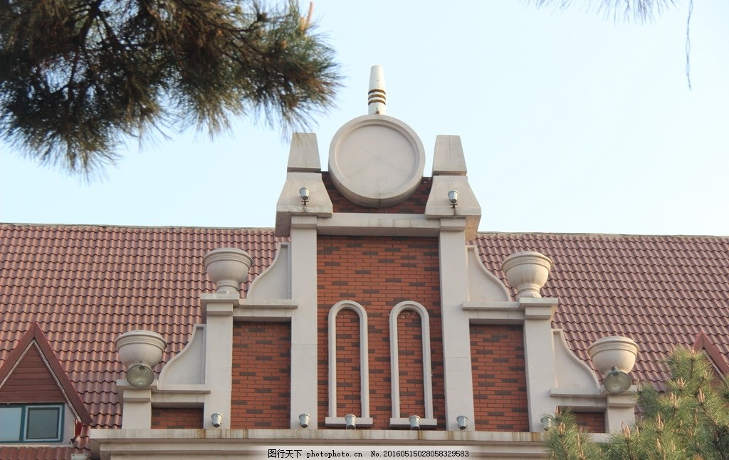 欧式楼顶 房顶 屋顶 欧式风格 西方建筑 摄影 建筑园林 建筑摄影