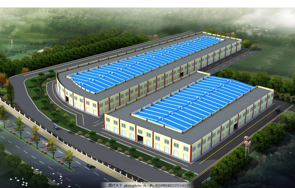 农贸市场效果图