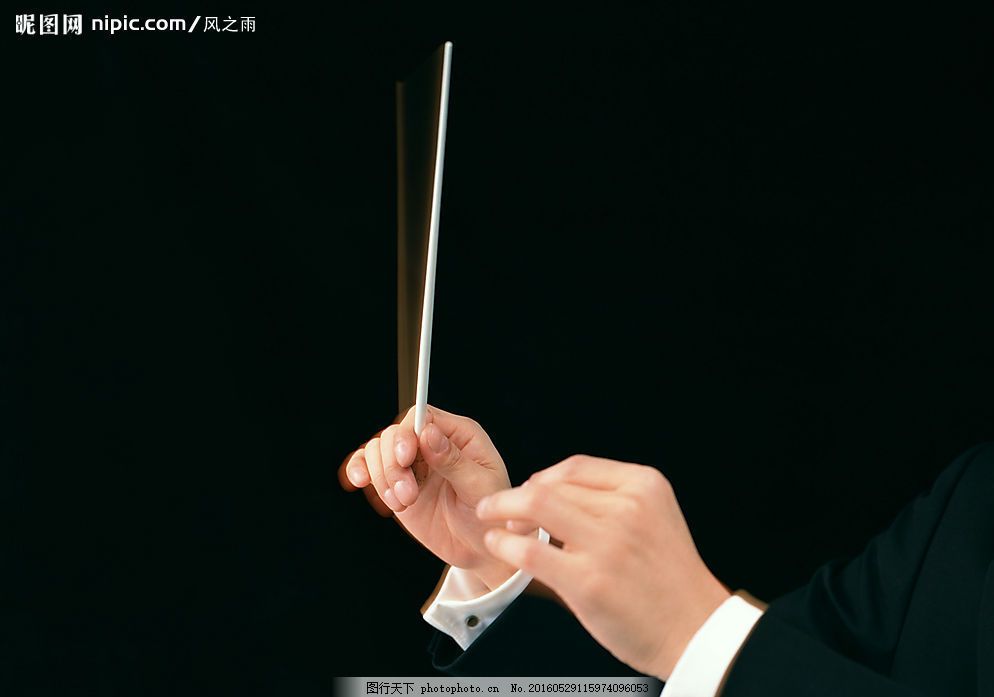 音乐指挥手势图片