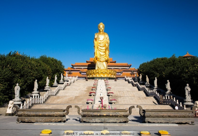 新疆红光山大佛寺风景