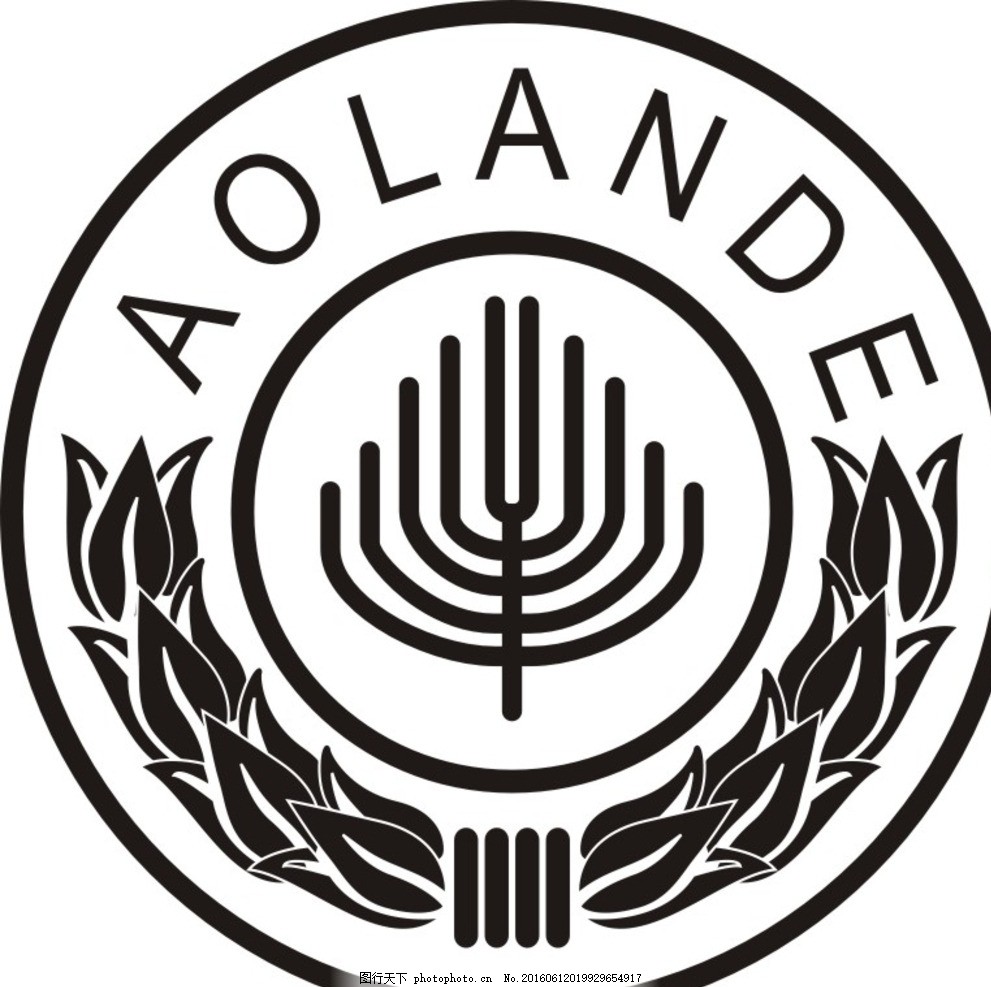 澳兰德 钢琴logo aolande 澳兰德 钢琴标志 钢琴品牌 设计 标志图标