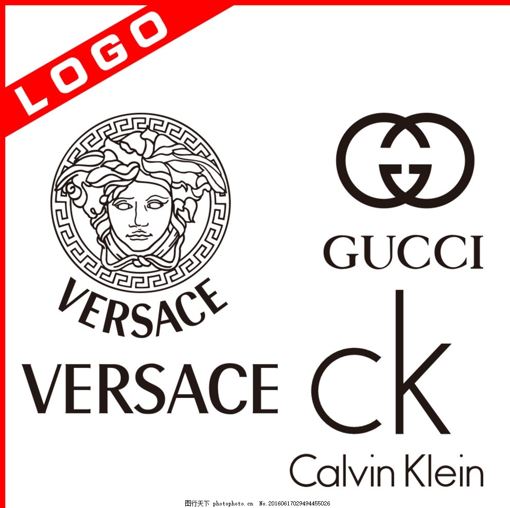 gucci品牌logo_古奇太阳镜logo_古驰logo png_prada公司logo - 友言网