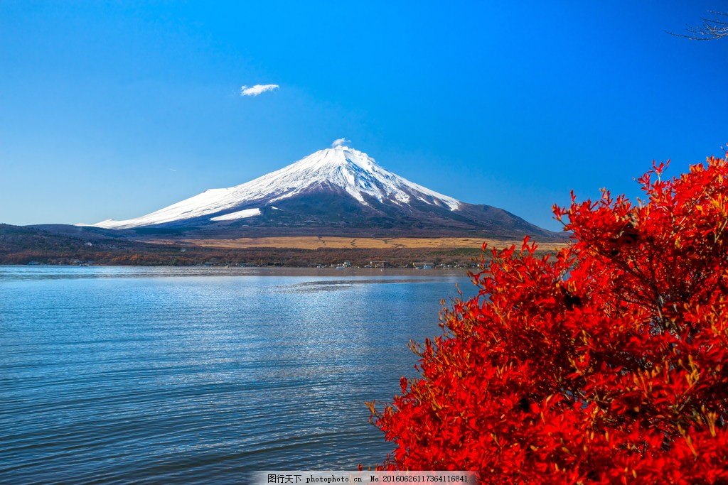 美丽的日本富士山风景图片