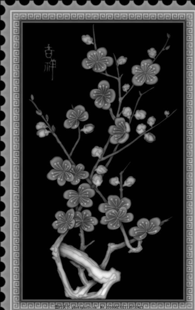 梅花浮雕灰度精雕图 洋花角花 四季花灰度图 欧式洋花 植物花草 梅兰竹菊 龙凤 古代人物 佛像观音 大门贴花 欧式门 花 欧式木门贴花 镜框精雕图 砂岩浮雕图 人物灰度图 动物黑白图 电脑雕刻图 扫描图 JDP BMP 高清灰度 图 精雕浮雕图 精雕素材 浮雕素材 精雕图 花鸟木雕图 雕刻位图 木雕石雕图 灰度图 设计 3D设计 3D作品 37DPI BMP