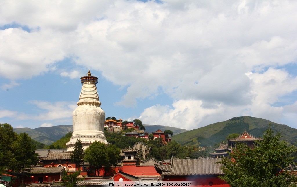 山西 山西省 五台山 名胜古迹 著名景点 寺院 世界文化_风景520